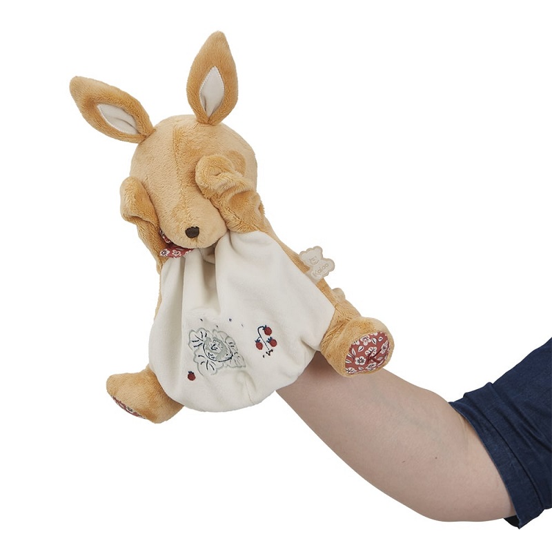 Doudou marionnette mon lapin petites chansons - kaloo