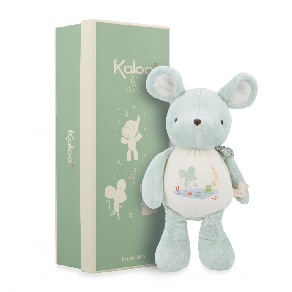 Peluche sonore souris 28 cm - kaloo