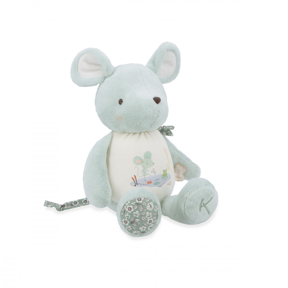 Peluche sonore souris 28 cm - kaloo