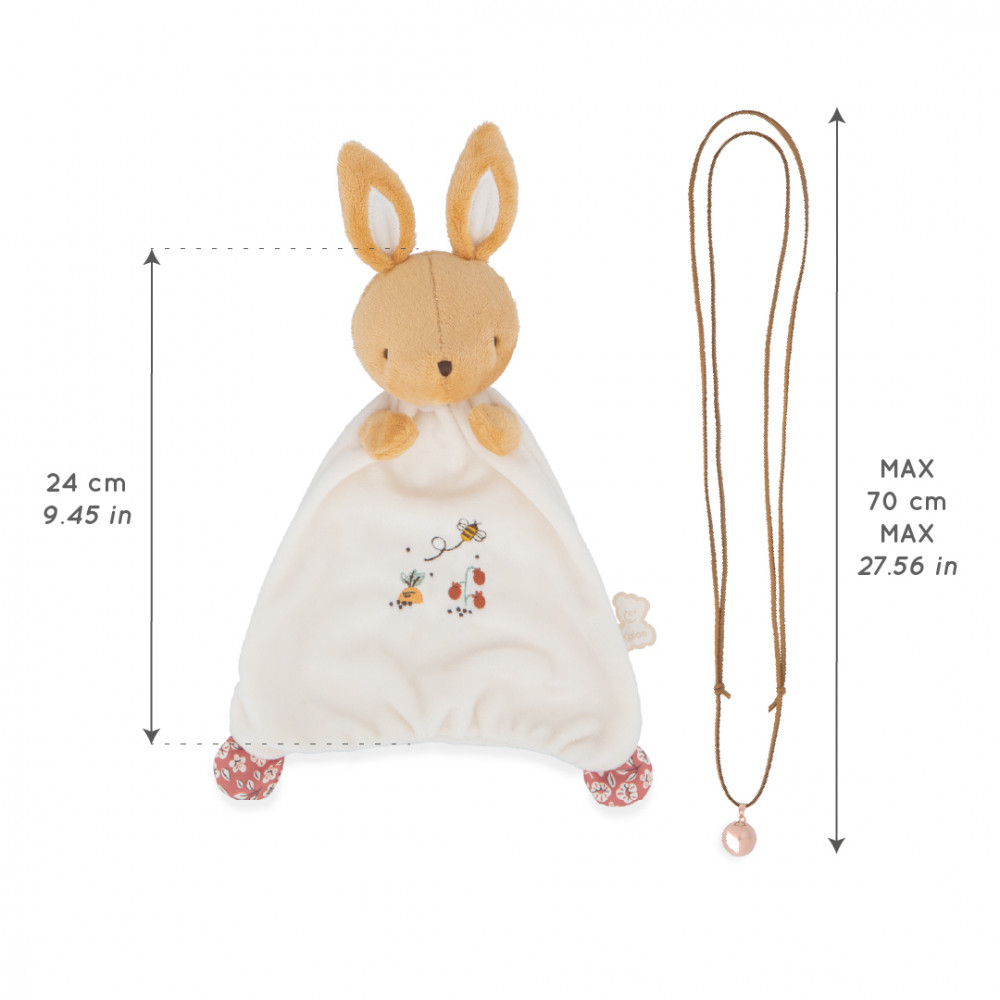Coffret bola et doudou lapin - kaloo