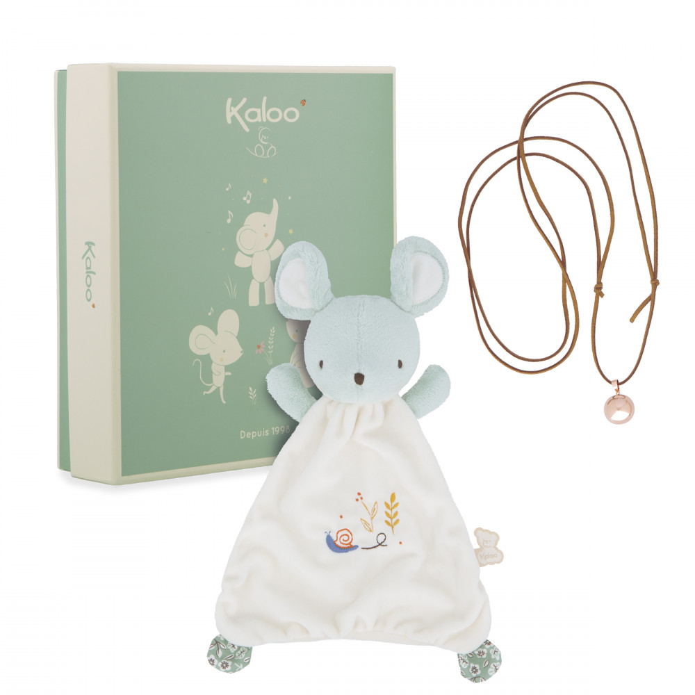 Coffret bola et doudou souris - kaloo