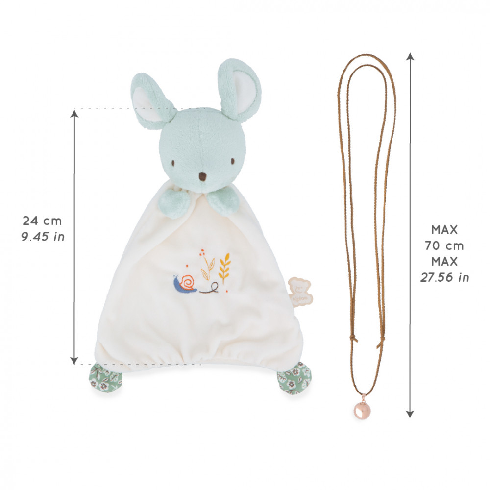 Coffret bola et doudou souris - kaloo