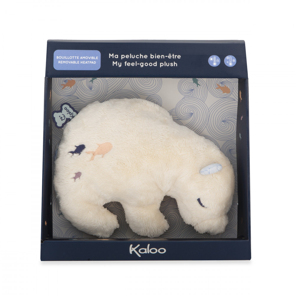 Peluche bien-être bouillotte ours 15 cm - kaloo