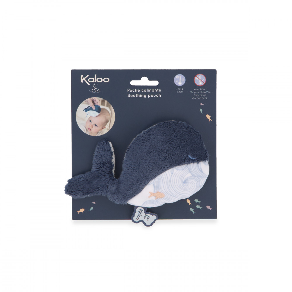 Poche de froid baleine pour bébé - 9 cm - kaloo