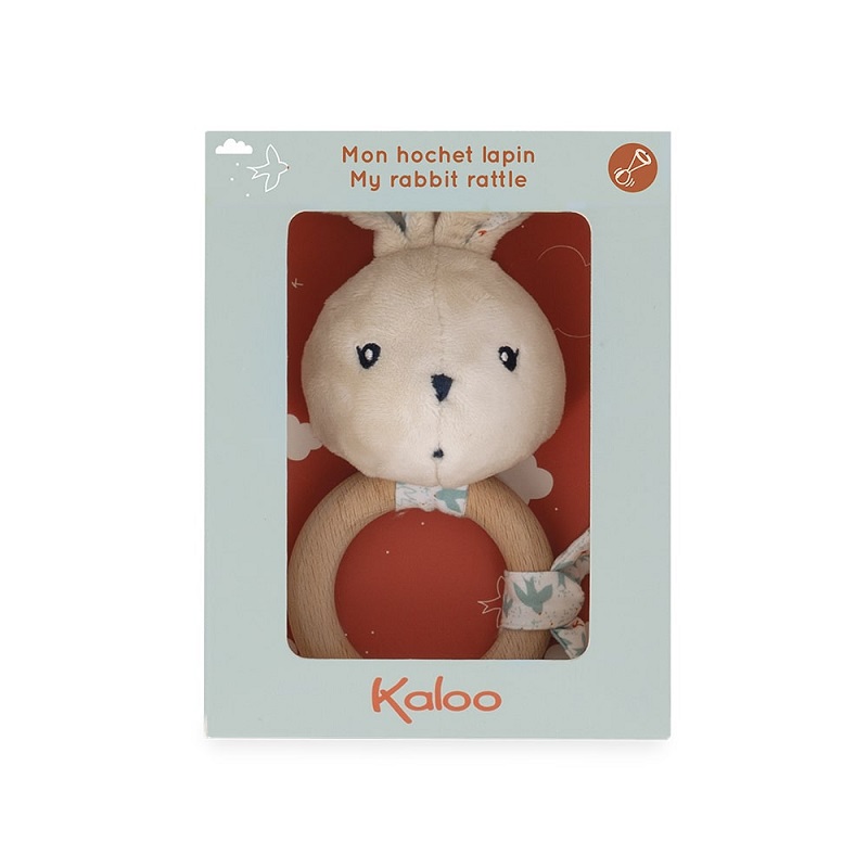 K'doux hochet lapin colombe - kaloo