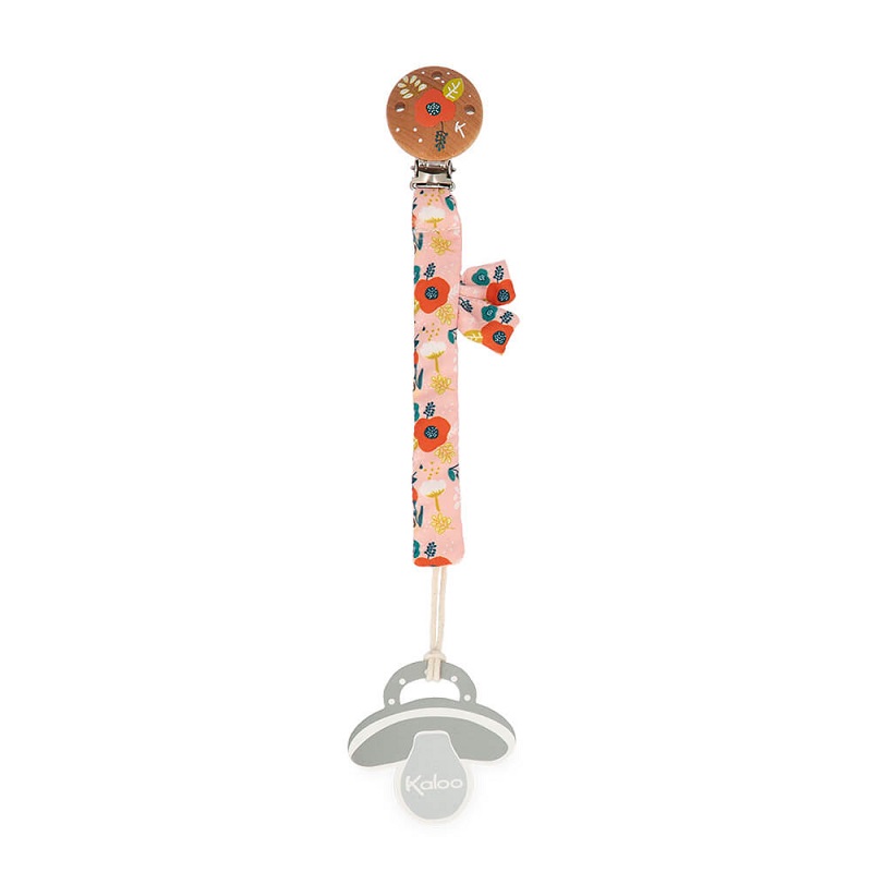K'doux attache tetine coquelicot - kaloo