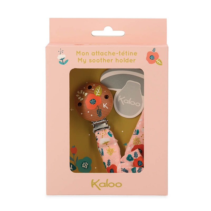 K'doux attache tetine coquelicot - kaloo
