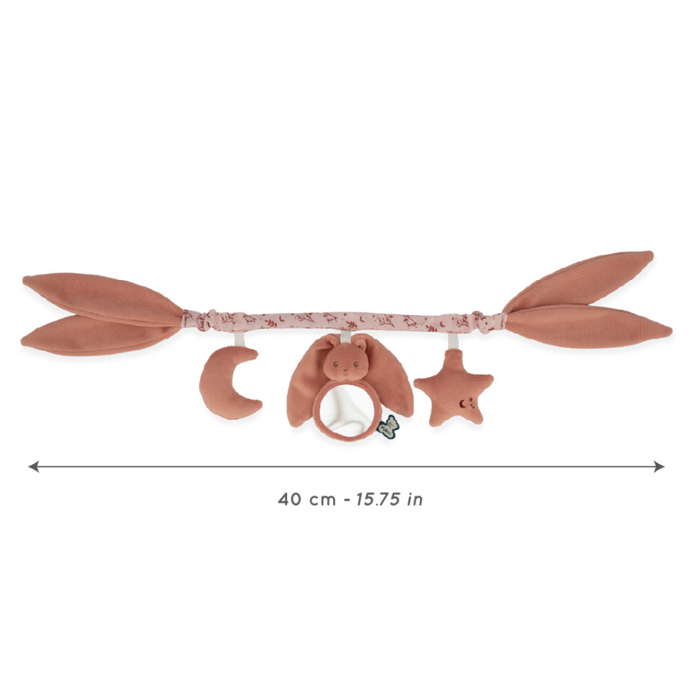 Chaine d'activités lapinoo terracotta 40 cm - kaloo