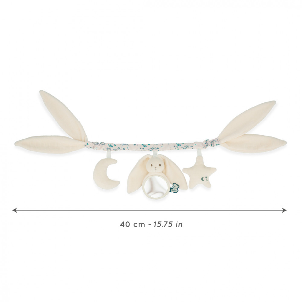 Chaine d'activités lapinoo crème 40 cm - kaloo