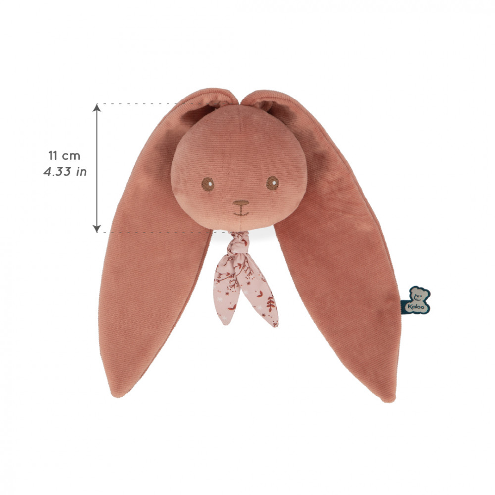 Peluche musicale lapin terracotta 11 cm - kaloo