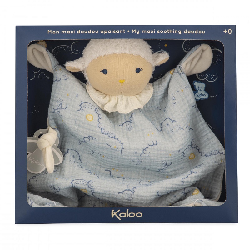 Maxi doudou coton bio mouton - kaloo