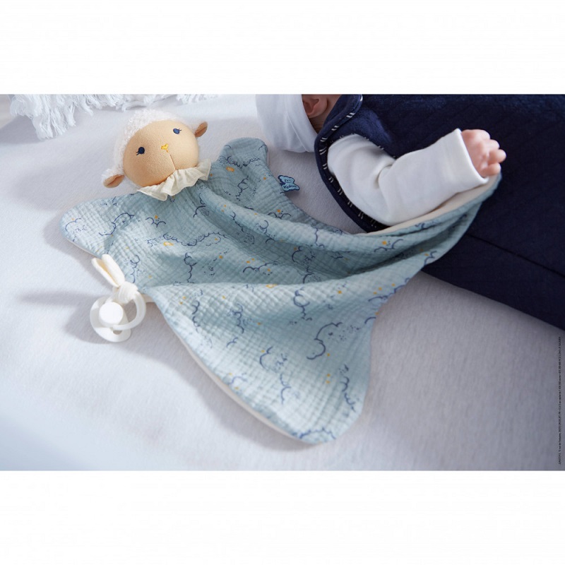 Maxi doudou coton bio mouton - kaloo