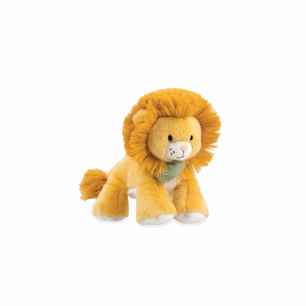Peluche doudou nougat le lion - 13 cm - kaloo 