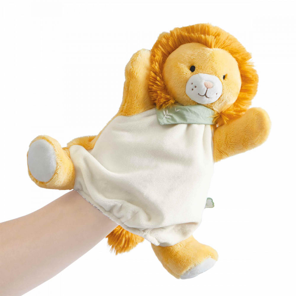 Marionnette doudou nougat le lion - kaloo 