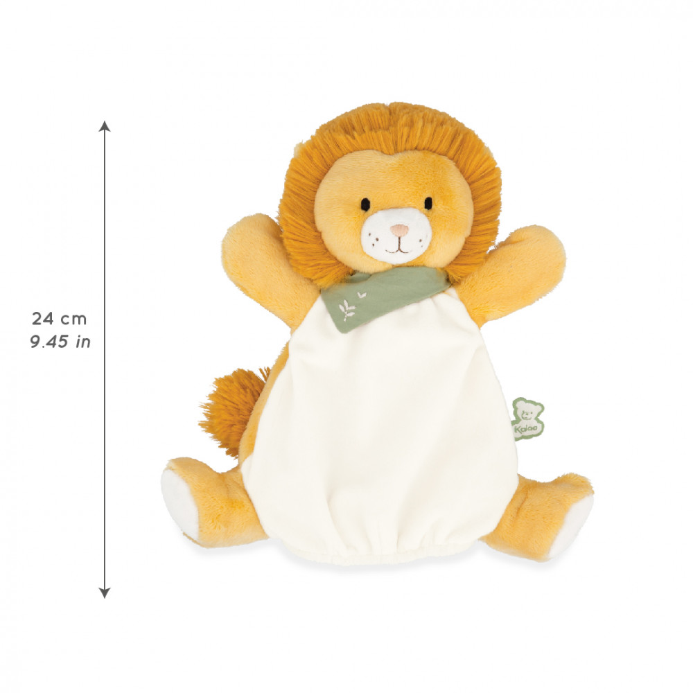 Marionnette doudou nougat le lion - kaloo 