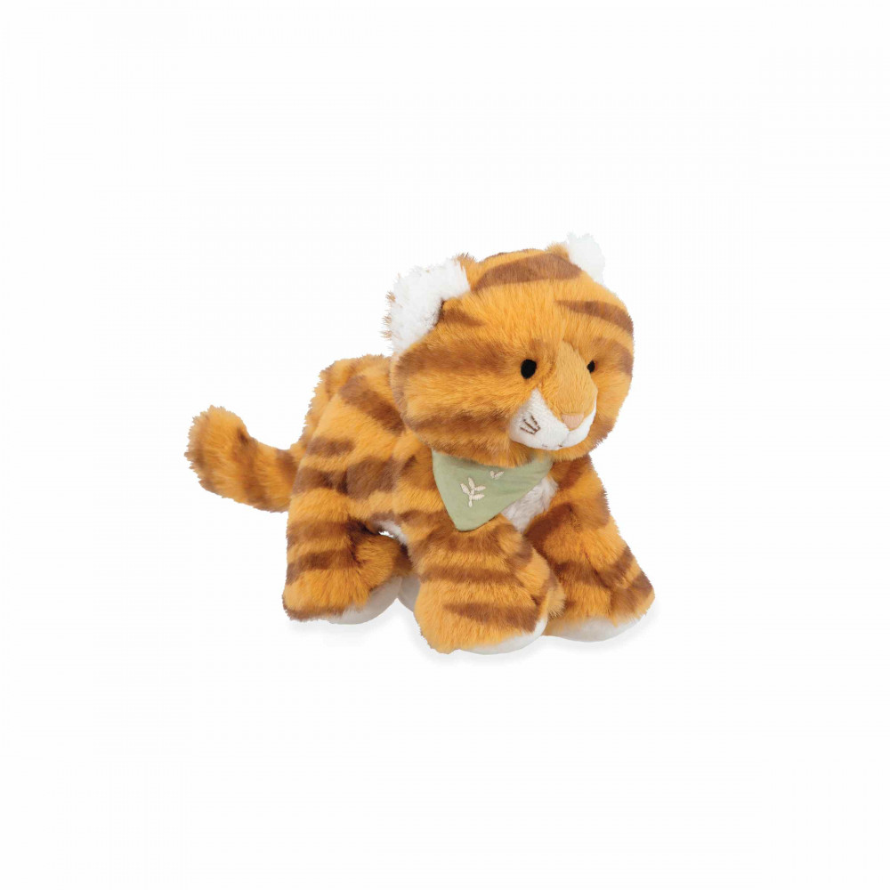 Peluche doudou papaye le tigre - 13 cm - kaloo 