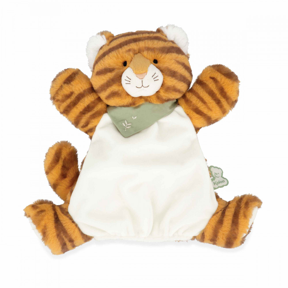 Marionnette doudou papaye le tigre - kaloo 