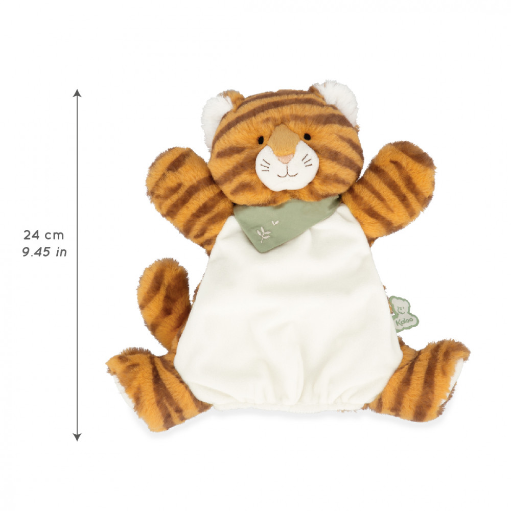 Marionnette doudou papaye le tigre - kaloo 