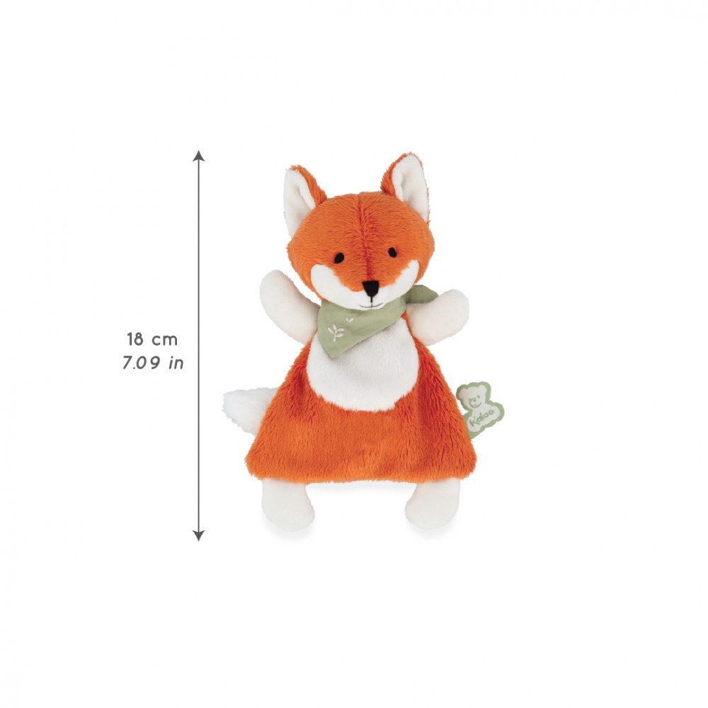 Doudou paprika le renard - 18 cm - kaloo 