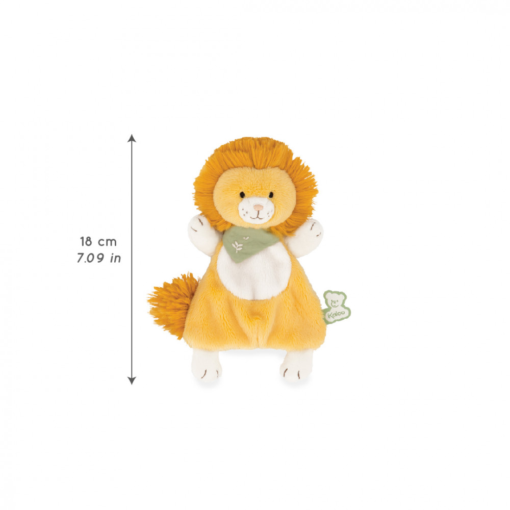 Doudou nougat le lion - 18 cm - kaloo 