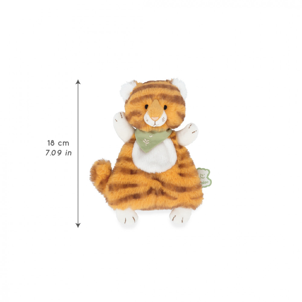 Doudou papaye le tigre - 18 cm - kaloo 