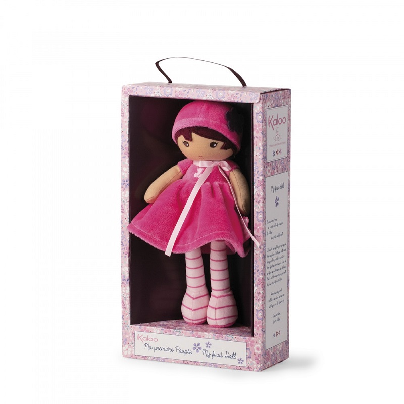 Ma 1ère poupée en tissu rose emme k 25 cm - kaloo