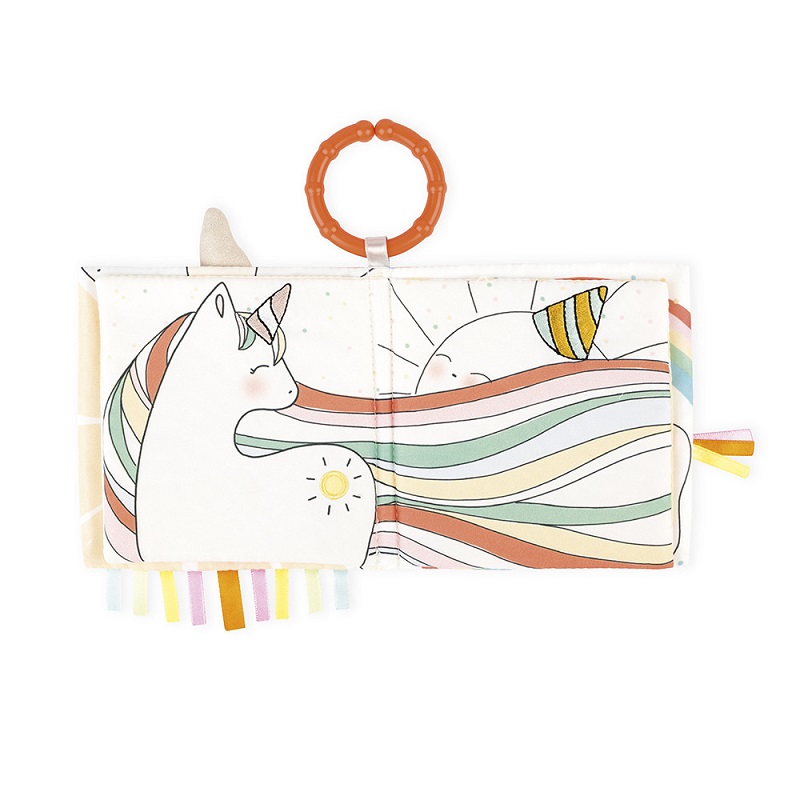 Livre d'éveil la licorne joyeuse - kaloo