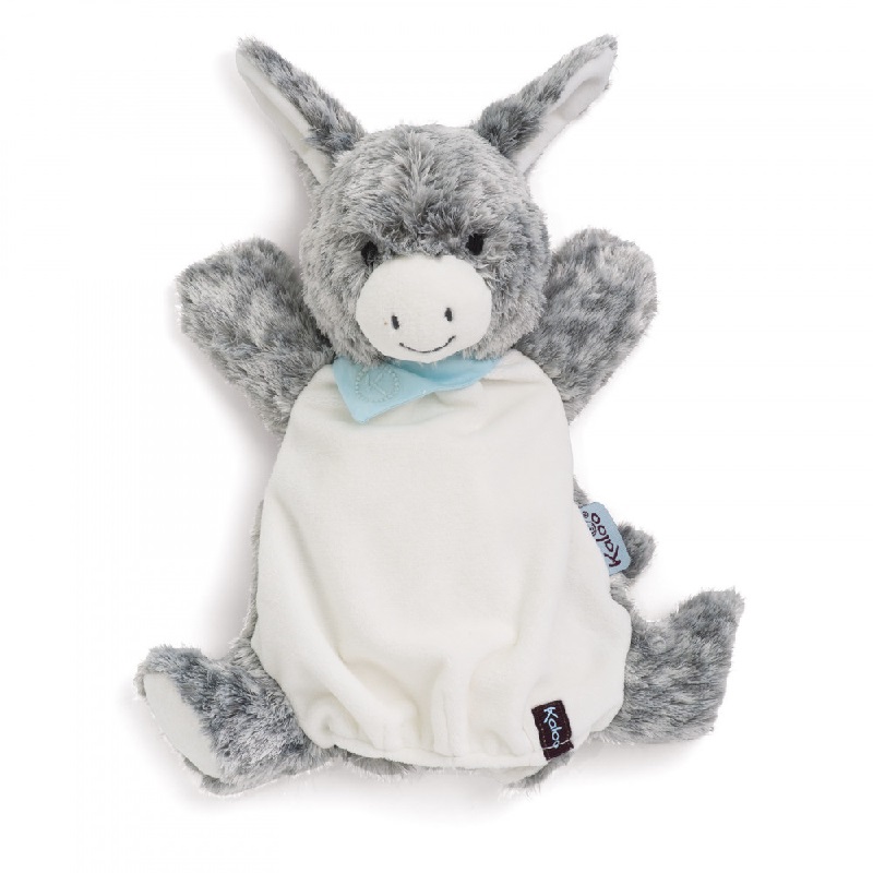 Doudou marionnette ânon régliss les amis - kaloo