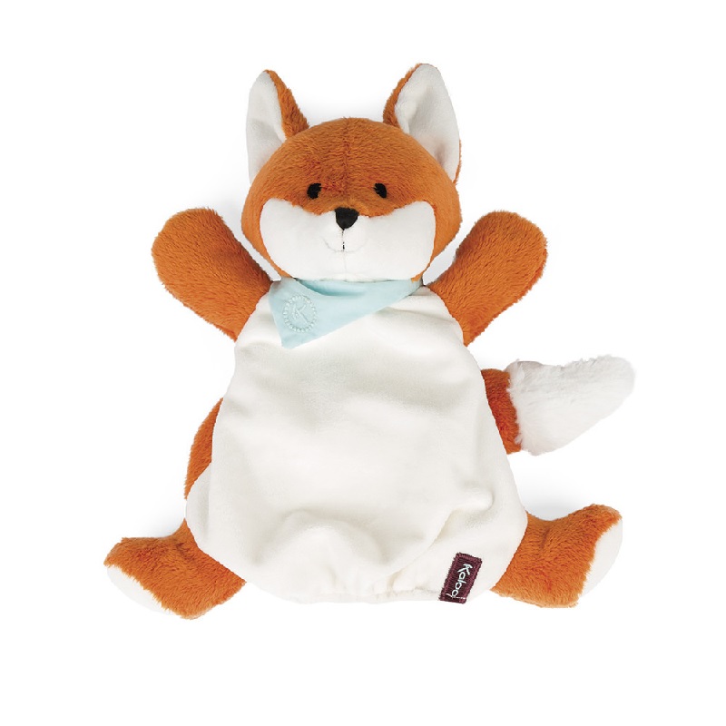 Doudou marionnette renard paprika les amis - kaloo