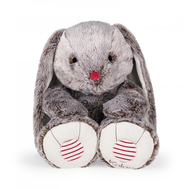 Peluche lapin prestige xl rouge kaloo - kaloo