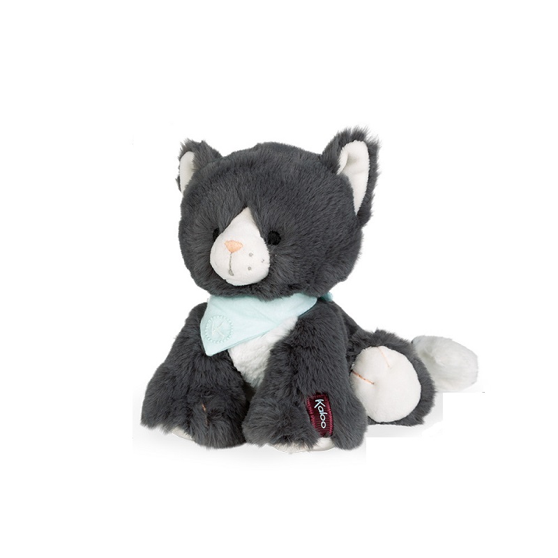 Peluche chat chamallow - 18 cm les amis - kaloo