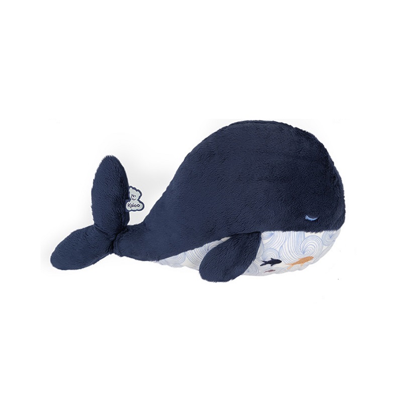 Peluche bouillotte chaud et froid baleine - kaloo
