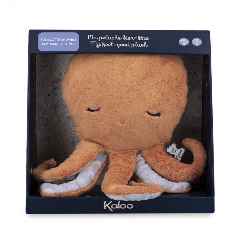 Peluche bouillotte chaud et froid poulpe - kaloo