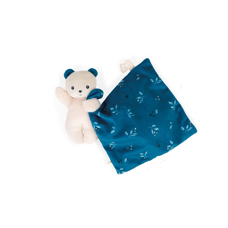 Doudou ours carré douceur noctambule - kaloo
