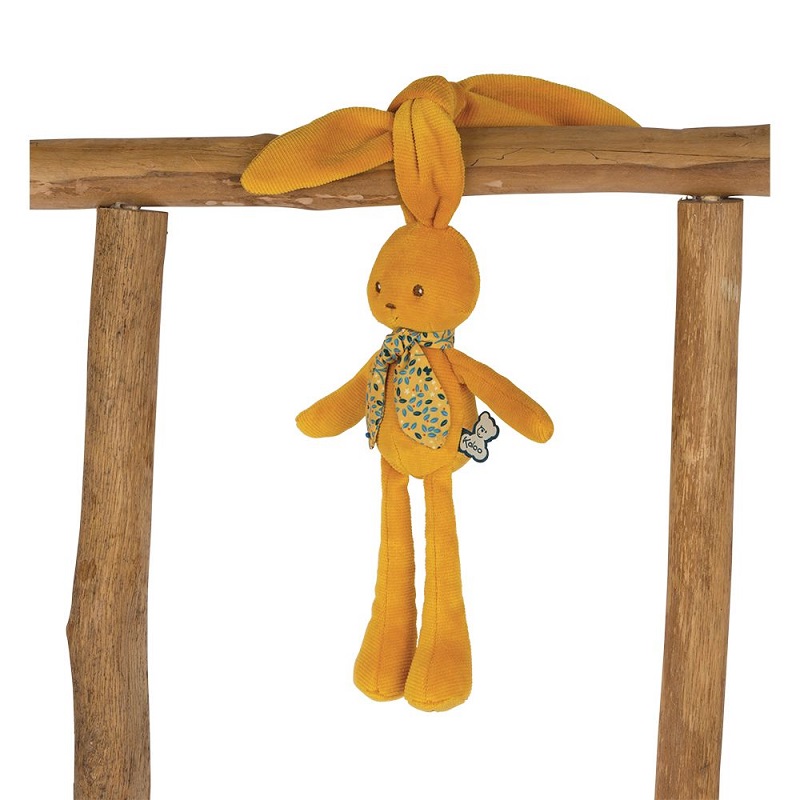 Lapinoo peluche pantin lapin ocre 35 cm- kaloo