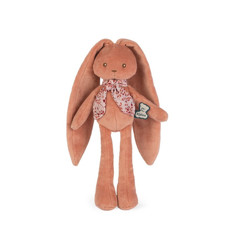 Lapinoo peluche pantin lapin terracotta 35 cm- kaloo