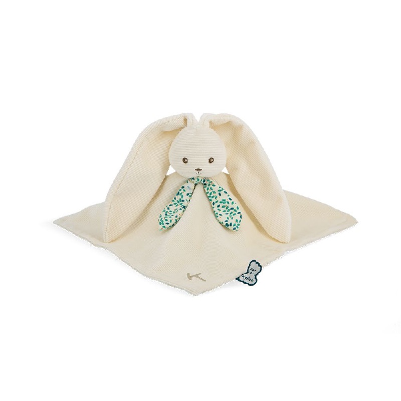 Lapinoo doudou carre lapin crème - 30 cm - kaloo 