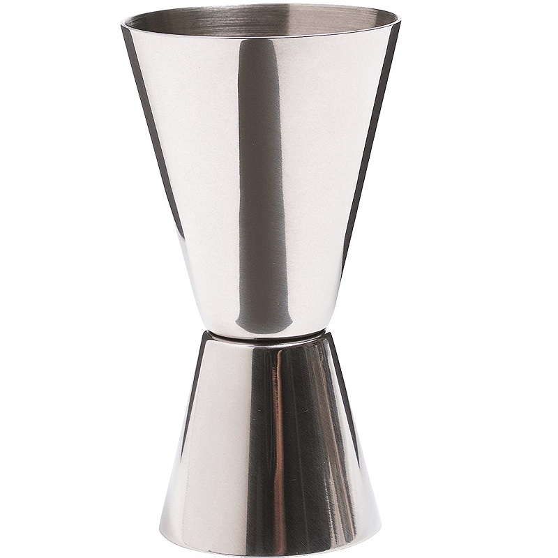 Doseur en inox double 25 ou 50 ml - kitchencraft