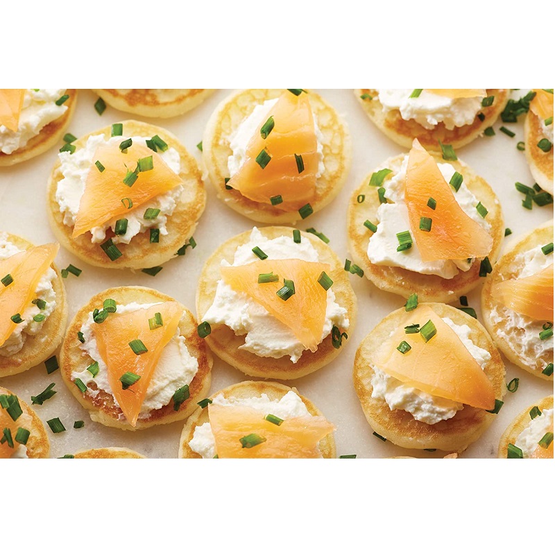 Poele a 7 blinis 23 cm en fonte - kitchencraft
