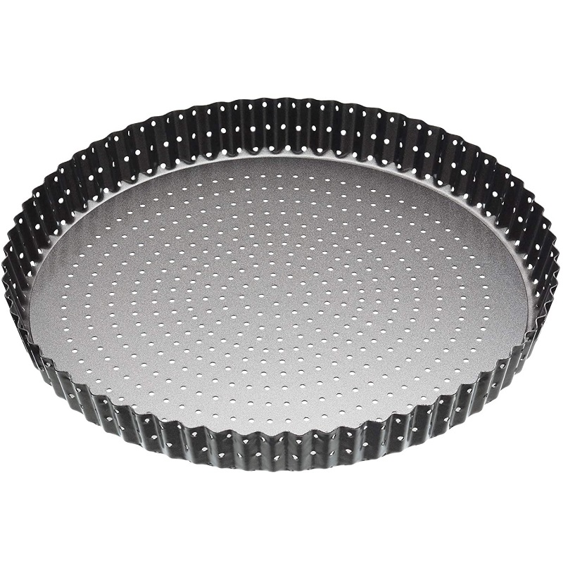 Moule a quiche tarte perfore fond amovible 28 cm master class - kitchencraft