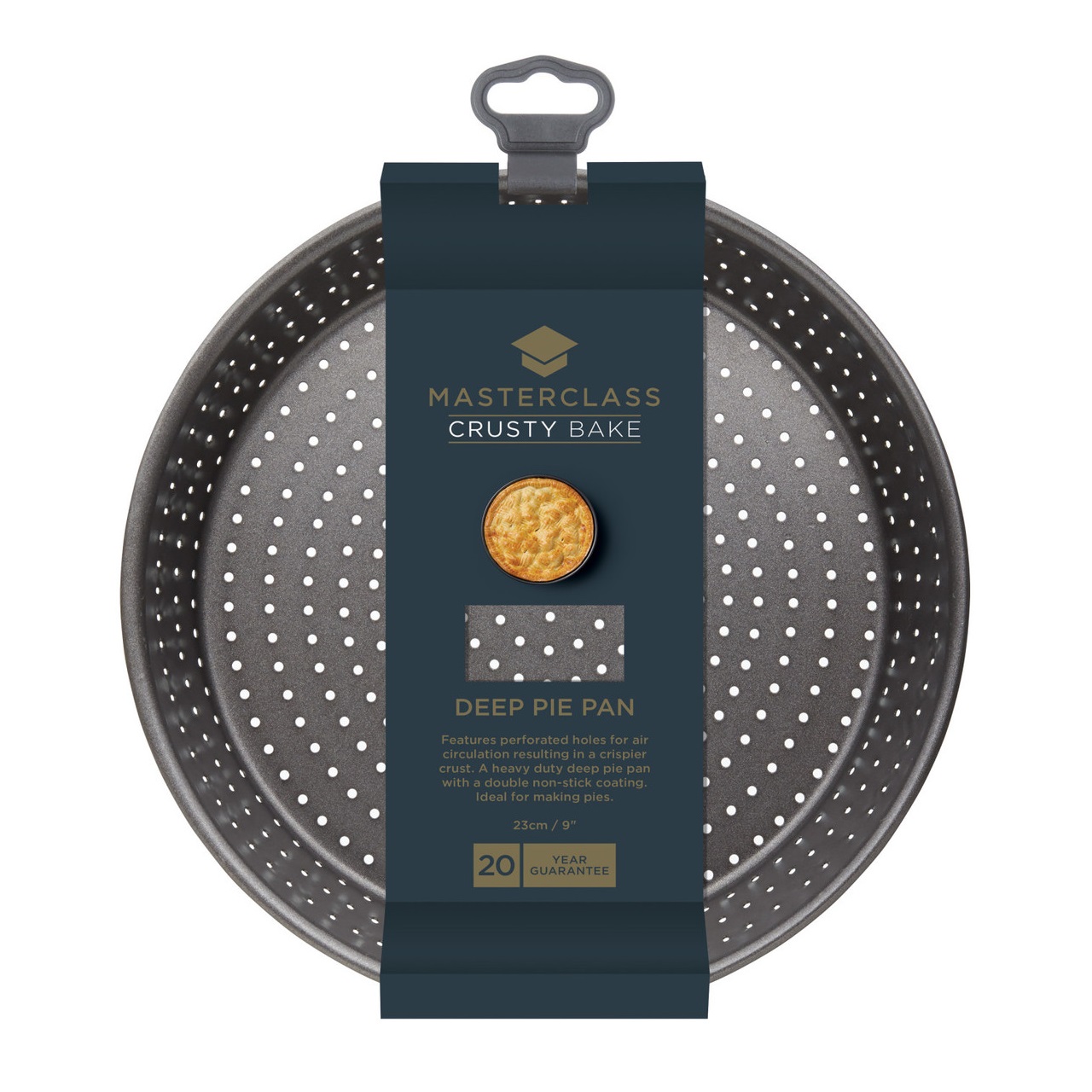 Moule a manque perfore 23 cm masterclass - kitchencraft