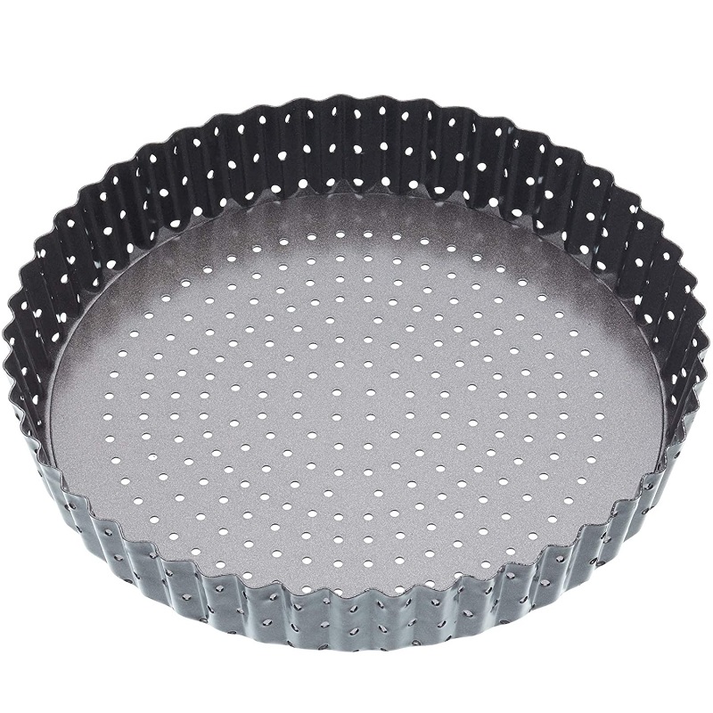 Moule a quiche tarte perfore fond amovible 25 cm master class - kitchencraft