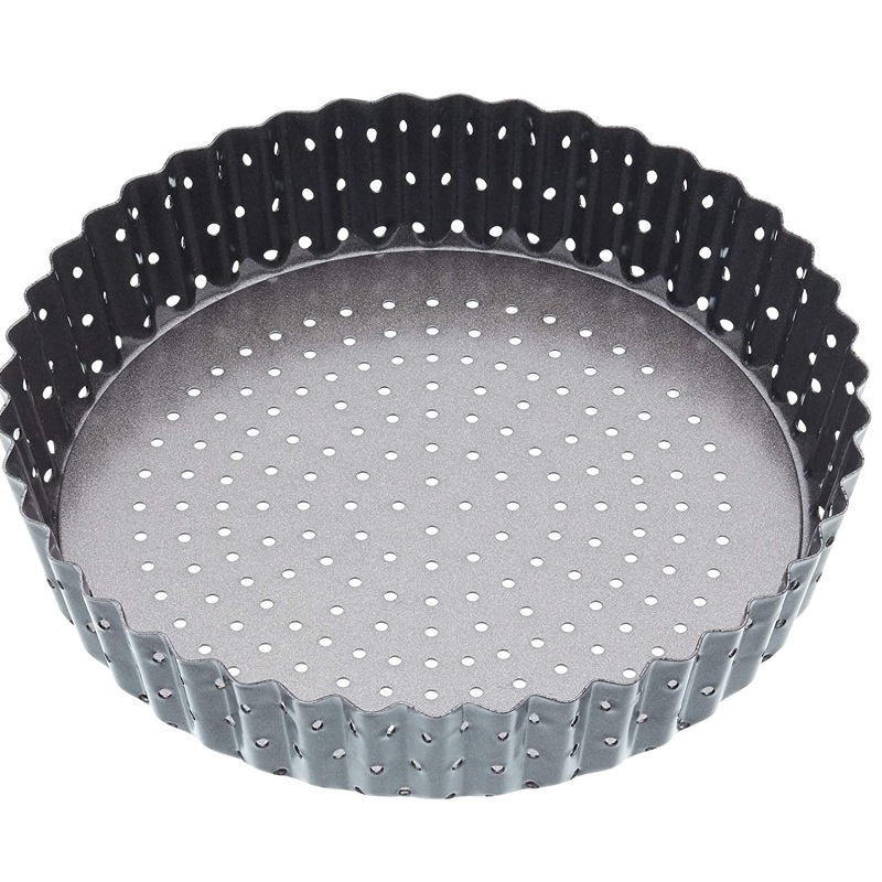 Moule a quiche tarte perfore fond amovible 18 cm master class - kitchencraft