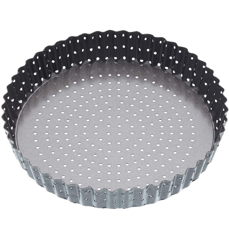 Moule a quiche tarte perfore fond amovible 23 cm master class - kitchencraft