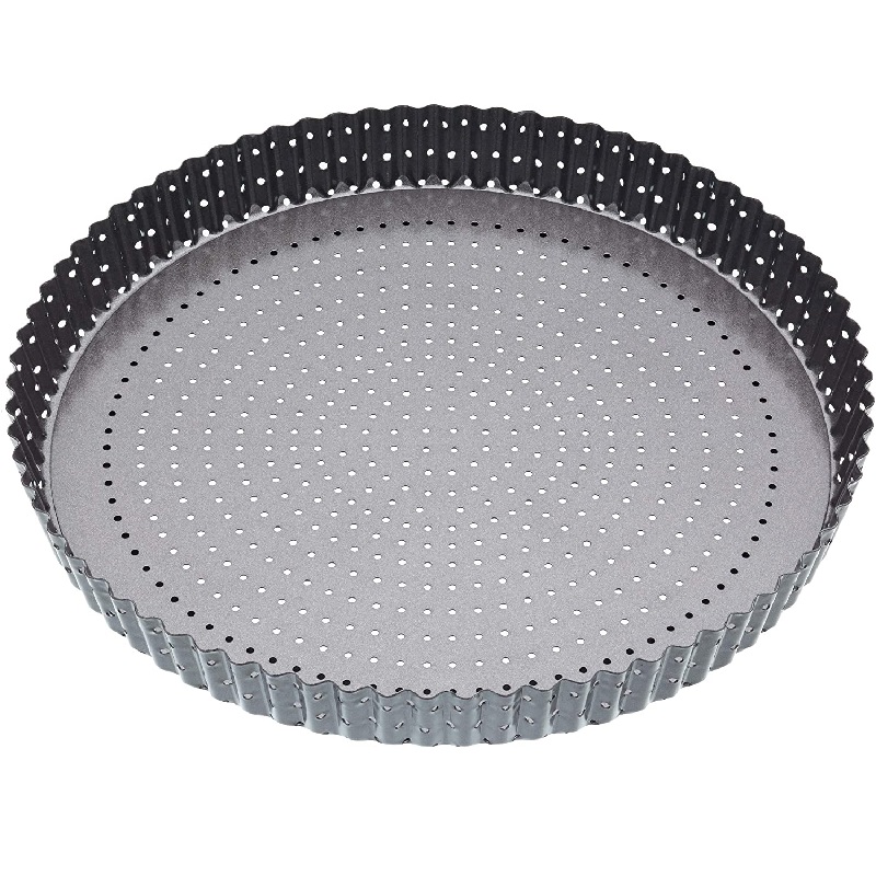 Moule a quiche tarte perfore fond amovible 30cm master class - kitchencraft