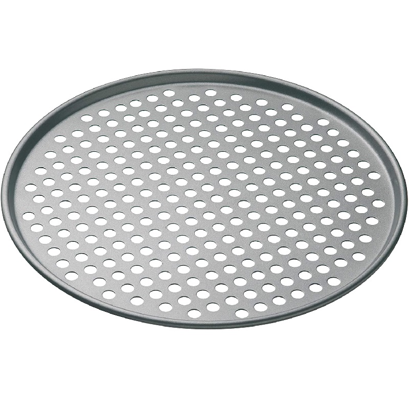 Plaque de cuisson perfore pour pizza 32 cm - kitchencraft