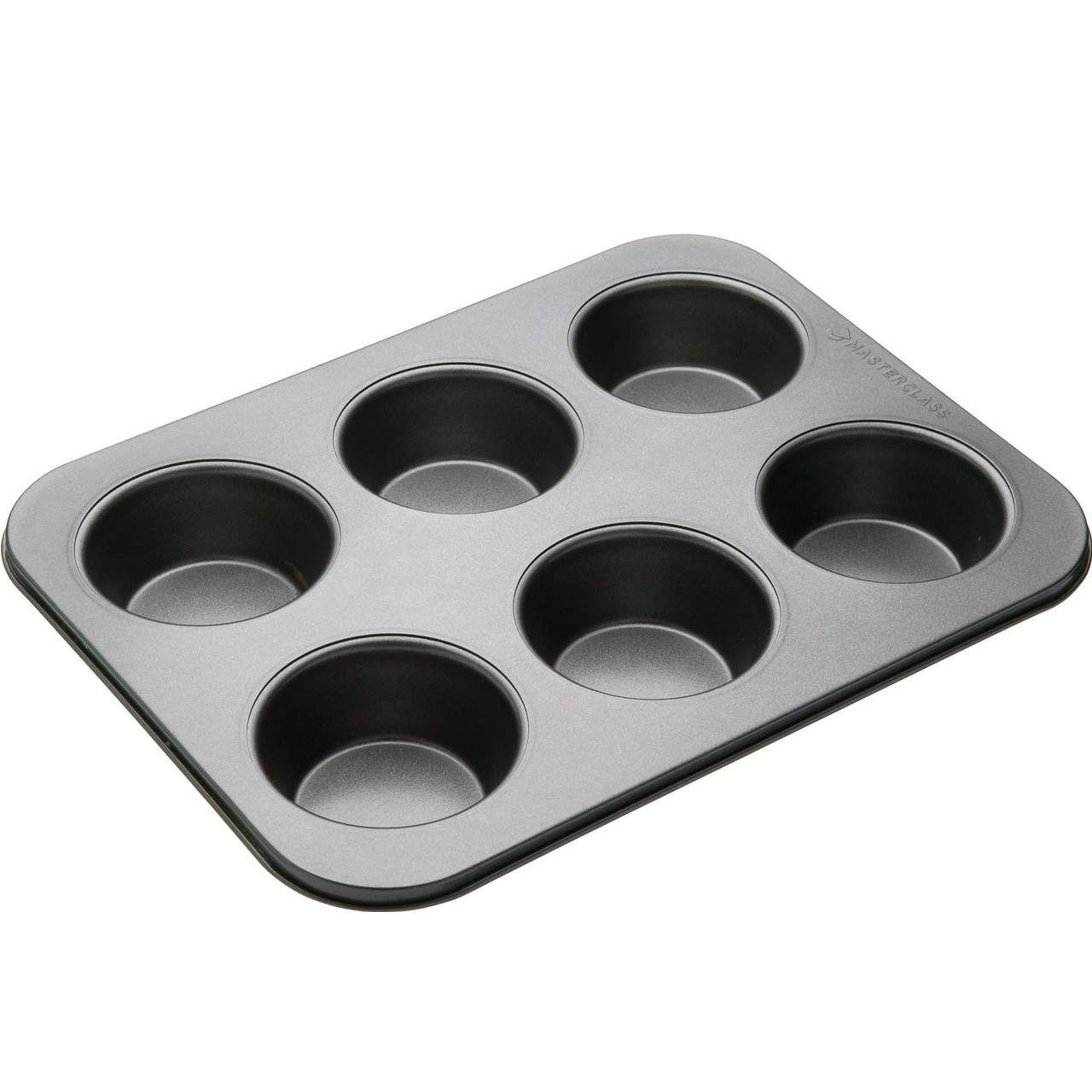 Master class moule plaque à pâtisserie pour 6 muffins 35x26 cm anti-adhésif - kitchencraft