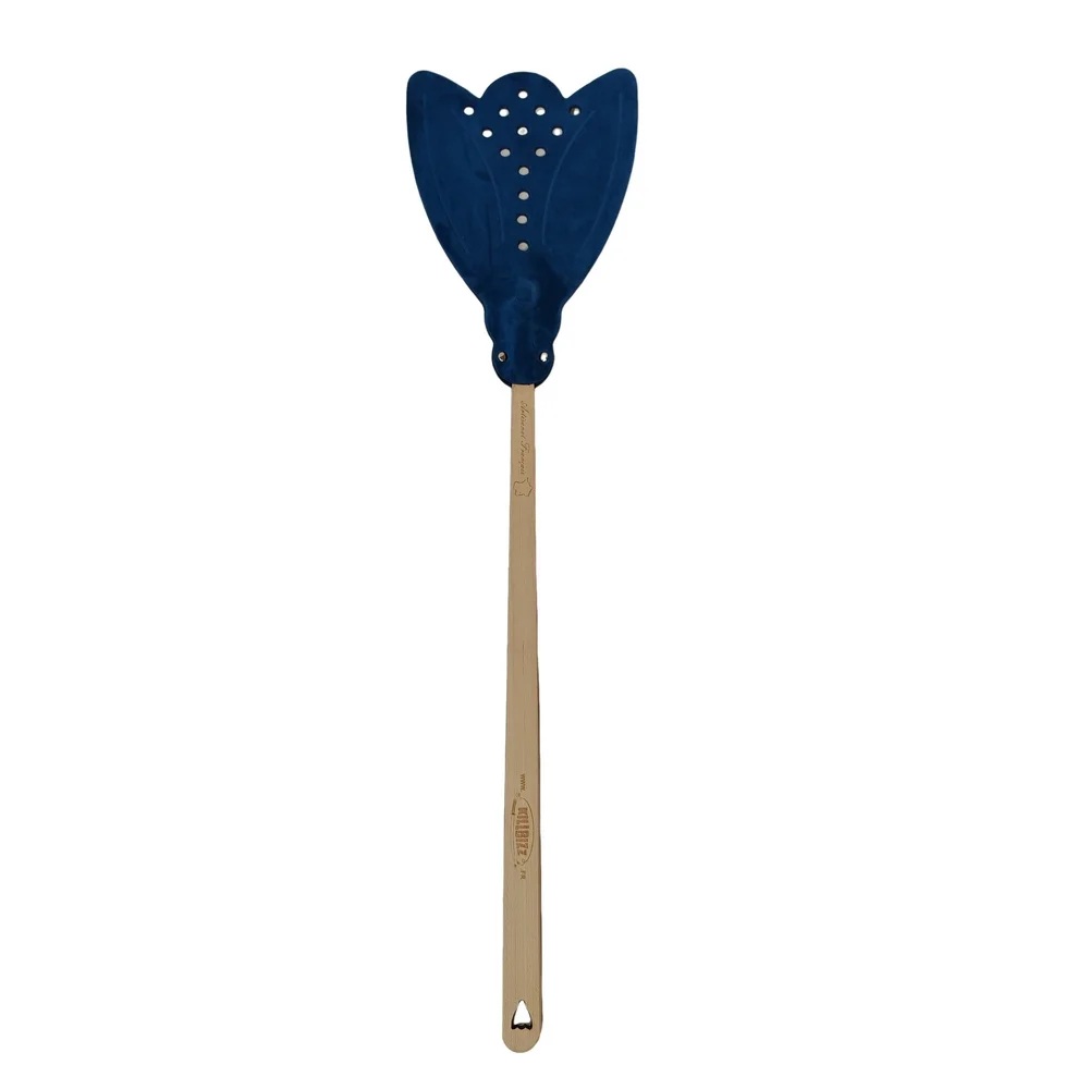 Tapette à mouche en cuir bleu foncé - killbizz