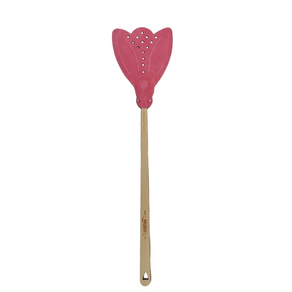 Tapette à mouche en cuir rose - killbizz
