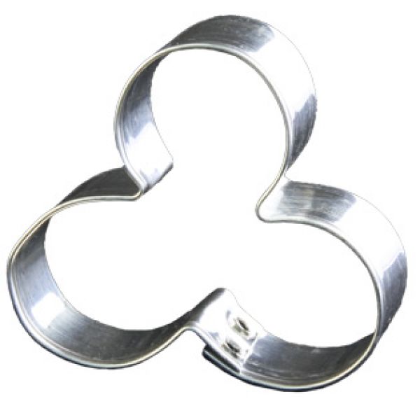 Decoupoir trefle 3 feuilles 4,5 cm - lares